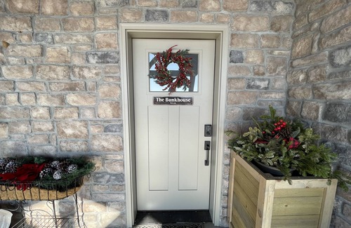 Salina Apartment | Modern rustic stay at The Bunkhouse outside of Salina