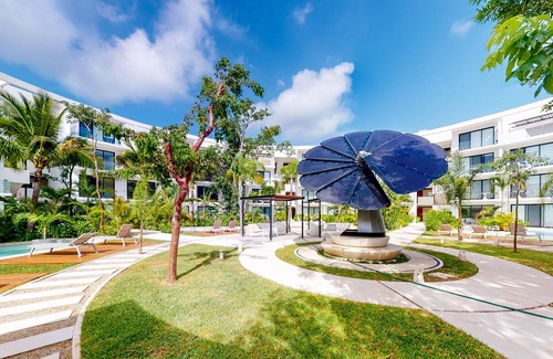 Tulum Apartment | Modern Studio W/ Shared Pool, High-Speed WiFi, Central AC & Private Balcony!