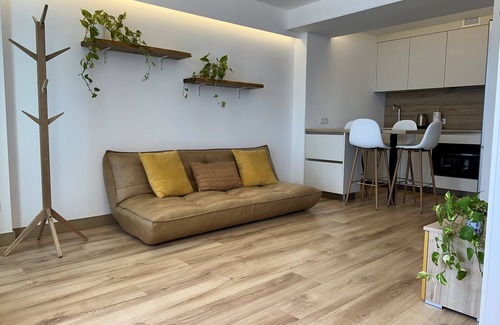 Aguadulce Apartment | Modern studio with terrace and amazing sea view!