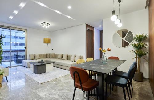 Casablanca Apartment | Modern Unit in Casa Finance City With Free Parking