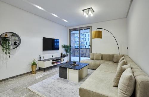 Casablanca Apartment | Modern Unit in Casa Finance City With Free Parking