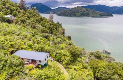 Nydia Bay House | Modern Waterfront Home away from Home with views - Boat access only!