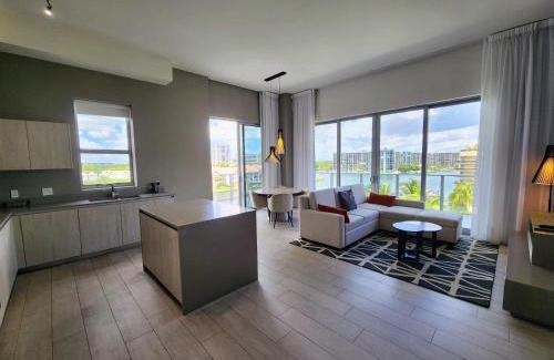Hollywood South Central Beach Apartment | Modern Waterfront Retreat with Scenic Views