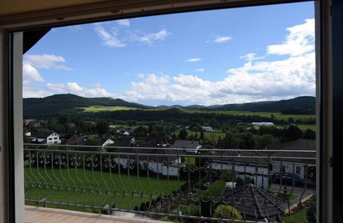 Dodenau Apartment | Modern, well-maintained apartment with fantastic panoramic views and balcony