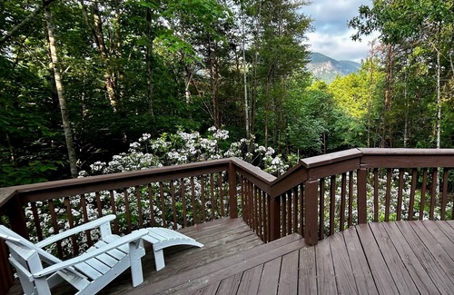 Lake Lure Cottage | Modern with View, Pippin Cottage is between CRVillage & Lake Lure Beach