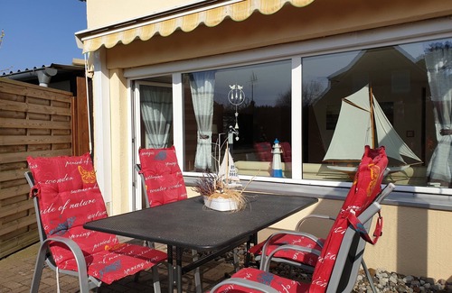 Born auf dem Darss House | Moderne Ferienwohnung "abendfrieden" mit Terrasse und W-lan für Max. 4 Personen
