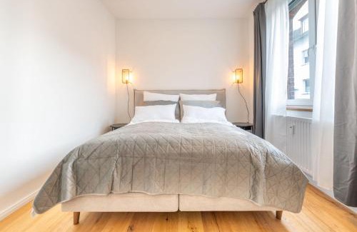 Horchheim Apartment | Modernes Studio Augusta am Rhein, vollausgestattet, ruhig und verkehrsgünstig gelegen