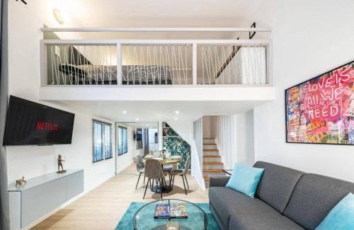 Beausoleil Apartment | Monte Carlo Monaco Border - Luxury - Cozy - Loft - Mezzanine