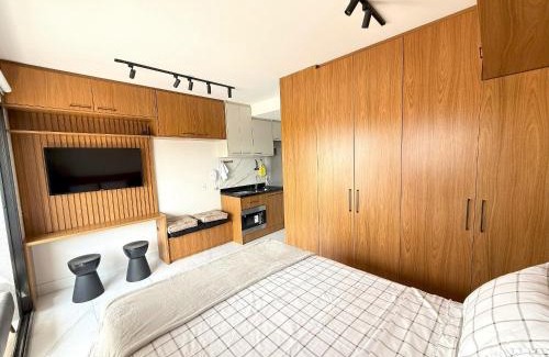 Vila Buarque Apartment | Moralia Consolação - Studios luxo com vista incrível