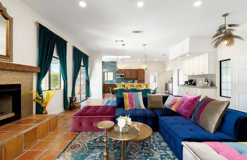 Bermuda Dunes House | Moroccan Oasis | Salt Pool, Spa, Firepit, Game room
