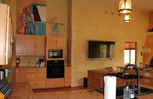 Jemez Springs House | Mountain Adobe Home in Jemez Springs, NM Mt. Views