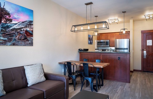 Olympic Valley Condo | Mountain Facing Ski-In/Ski-Out Top Floor 1 Bedroom Condo