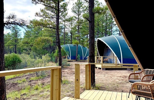 McIntosh Cabin | Mountain Glamping Getaway in New Mexico