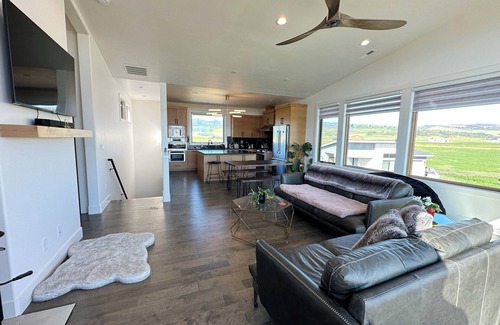 Driggs House | Mountain Modern Escape w/Hot Tub + Teton Views