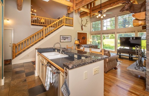 Big Sky Meadow Village Ski Chalet | Mountain Modern Townhome