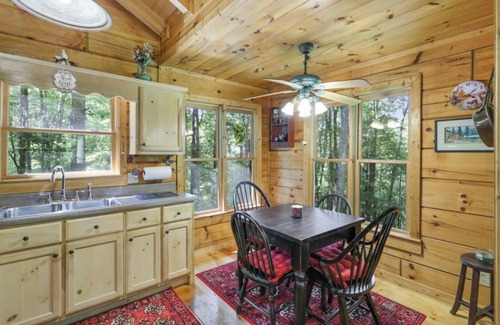 Blue Ridge Cabin | Mountain Top cabin when you need a break from EVERYTHING! Last min ok. No min nt