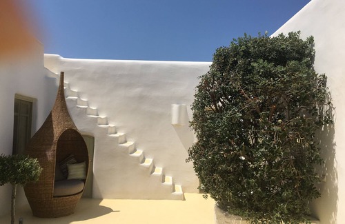Ftelia House | Mykonian hidden gem- perfect for boho chic jet setters and windsurf lovers