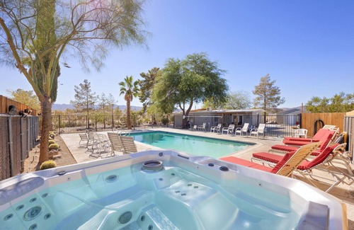 Indian Cove House | Mystic Views - Pool, Hot Tub, Game Room, Fire Pit and Desert Views!