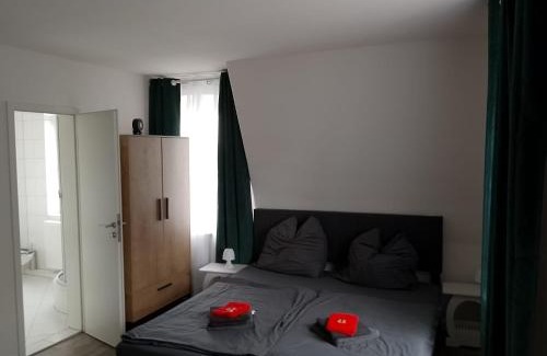 Auerbach Apartment | Nähe Plohn Park - FEWO mit Spielzimmer und Balkon sowie Doppelzimmer mit eigenem Bad
