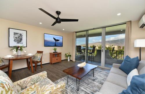 Kihei House | Nani Kai Hale 605 · NKH 605 Remodeled BeachFront w Pool AC Sandy