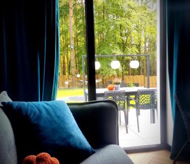 Cminsk House | Nasza Baza wśród drzew prywatny dom z balią - jacuzzi Miedziana Góra Kielce świętokrzyskie