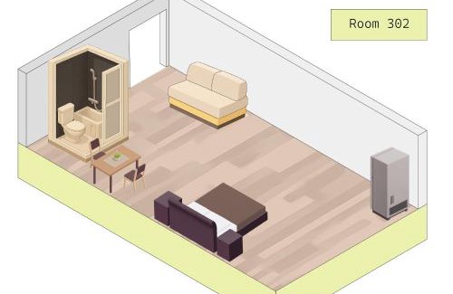 Horikiri Apartment | Natsuumi ホテル 302高级独栋别墅 独立卫浴 地铁站步行五分钟 成田机场-羽田机场-上野直达