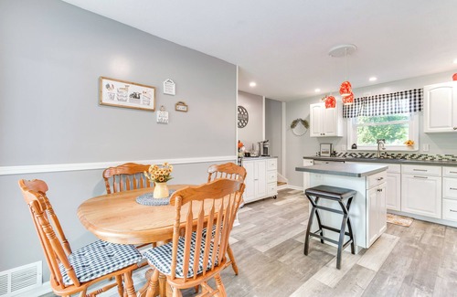 Fishers House | Near Trails + Wineries: Victor Getaway w/Fire Pit