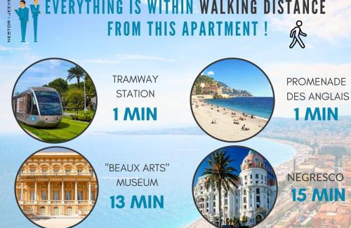 Les Baumettes Apartment | Nestor&Jeeves - VILLA FAY - Near Beach - Promenade