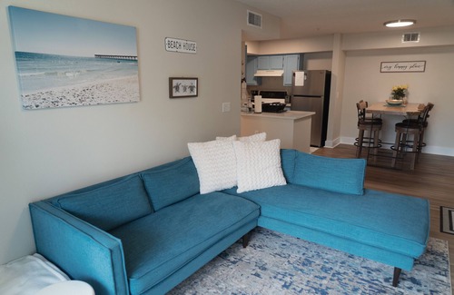 Indian Bayou Condo | NEW 1st floor condo by BEACH!