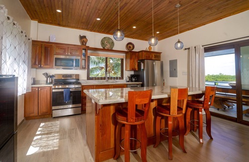 Placencia Villa | New 6-ppl Home with Pool, Dock & Rooftop Dining