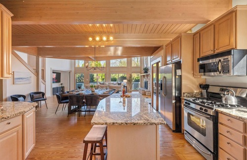 Lakeside House | NEW Beach Access with Pool, Hot Tub, Game Room, EV Charger level 2
