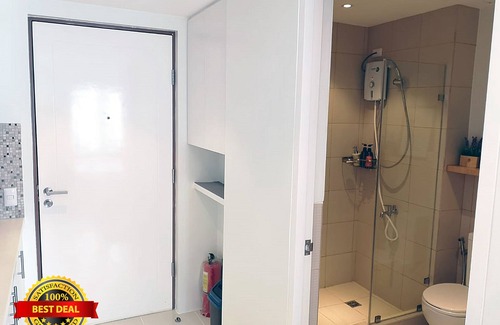 Wack-Wack Greenhills Condo | ⭐NEW! Beside Shang-MALL. Cozy. FREE Wifi/Netflix⭐