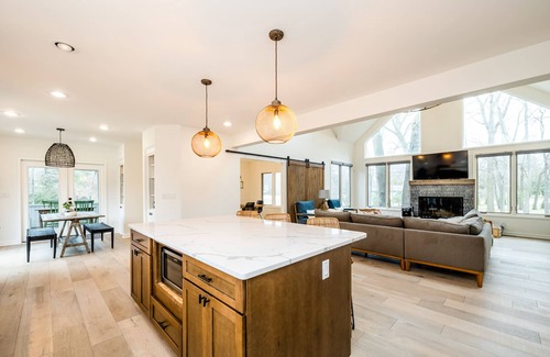 New Buffalo House | New Buffalo Beauty With Private Heated Pool!