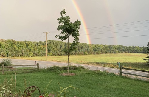 Charlevoix Apartment | New horse farm apartment, centrally located between 3 N. MI. resort towns