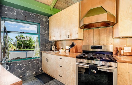 Hilo House | NEW! Lava Rock Retreat - Impeccable Comfort in Hilo!
