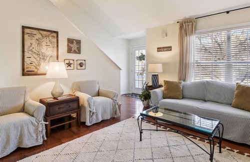 Clearwater House | NEW LISTING 2023! Charming and pretty vacation home in a quiet residential community features 3 bedrooms plus a loft with 2 full and 1 half baths that is just perfect for a family beach getaway!