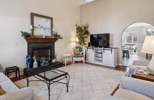 Clearwater House | NEW LISTING 2023! Charming and pretty vacation home in a quiet residential community features 3 bedrooms plus a loft with 2 full and 1 half baths that is just perfect for a family beach getaway!