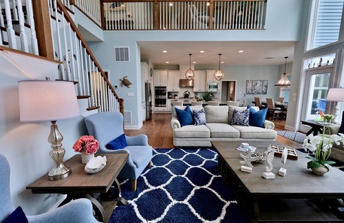 Lewes House | New Listing * 7 BR Coastal Club Resort Style Luxury Lewes Beach House * Coastal