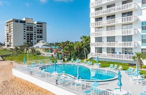 Aquarius Oceanfront Condo | New listing! Direct oceanfront condo with private balcony overlooking the pool and beach