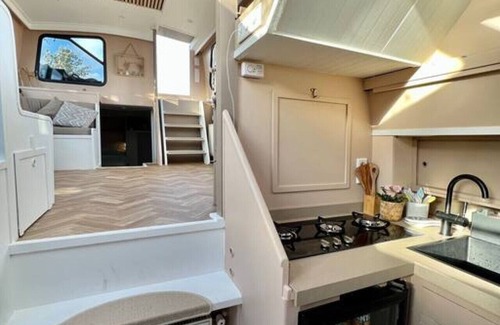 Baambrugse Zuwe Boat Rental | NEW - Little Ibiza - on a Lake near Amsterdam