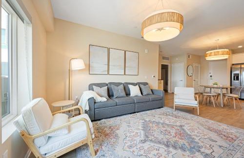 North Park Apartment | NEW LUX Modern Retreat Views Parking Workspaces