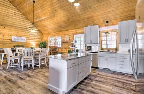 Osage Beach Cabin | NEW! Osage Beach Cabin w/Deck, Fire Pits and Private Dock!