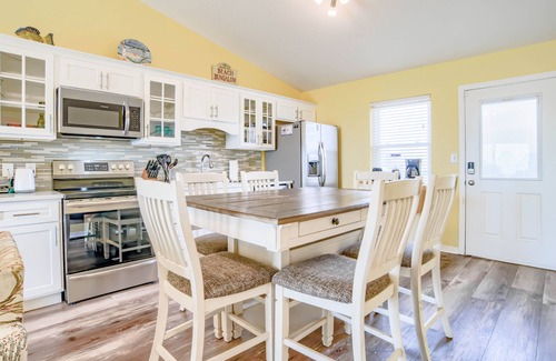 Fort Morgan House | New Owner Listing! 900' to PRIVATE Beach Access! Gulf & Mobile Bay Views!