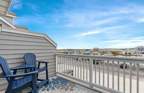 Bethany Beach House | NEW: Spacious 4-BR townhome with marina & bay views, pool and easy beach access.