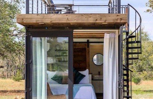 Fredericksburg House | New The Wildflower Cozy Container Home