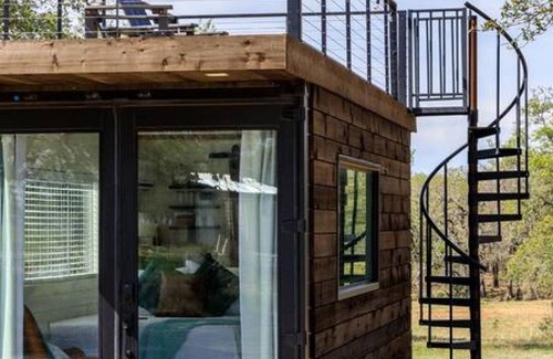 Fredericksburg House | New The Wildflower Cozy Container Home