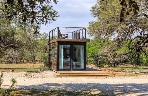 Fredericksburg House | New The Wildflower Cozy Container Home
