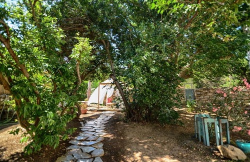 Ikaria Apartment | New,uniquely cozy!Waterfront garden, steps to beach: youtube vid:ENALIA IKARIA