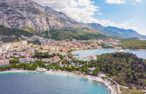 Makarska Old Town Villa | NEW Villa Filipetti in Makarska center, 4 en-suite bedrooms charming stone house, heated private pool, 600m from beach