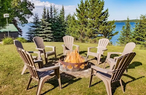 Presque Isle House | Newly remodeled lake home w/panoramic views & private swimming area